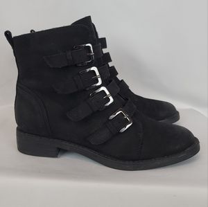 Blondo Ankle Boots Waterproof Side Zipper Buckle